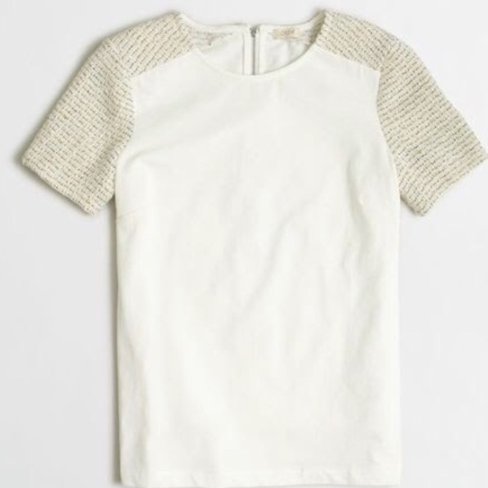 J.Crew Factory Tweed Top